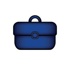 Portfolio icon on white.