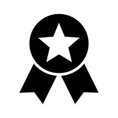 medal icon vector logo template, winning icon