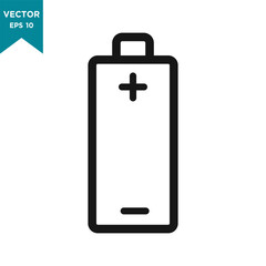 battery icon vector logo template