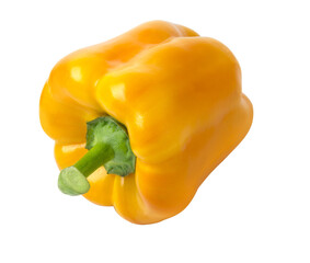 Obraz na płótnie Canvas fresh yellow sweet pepper