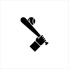 Baseball icon. vector illustration on white background