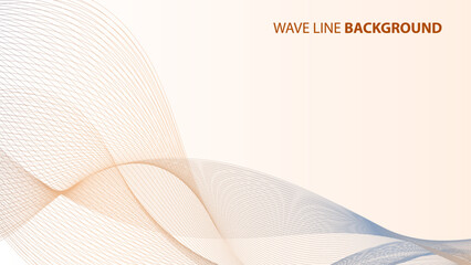 Wave Line Background