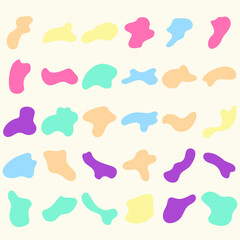 Abstract Blob Design. Easy to edit. Eps 10