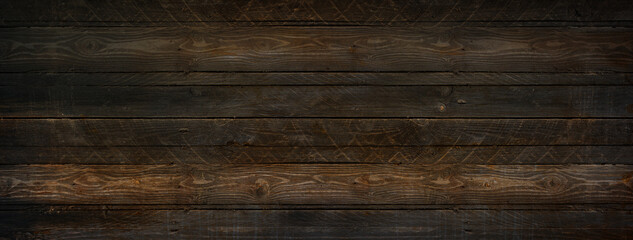 Old black wood texture background