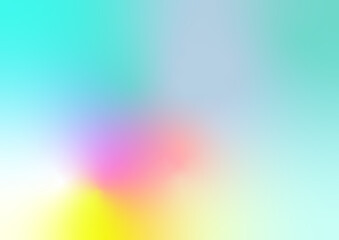 先進的で幾何学的な水色のグラデーション背景　パステルカラー