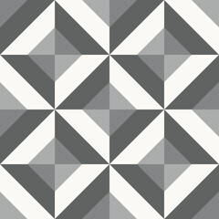 Monochrome geometric seamless patterns