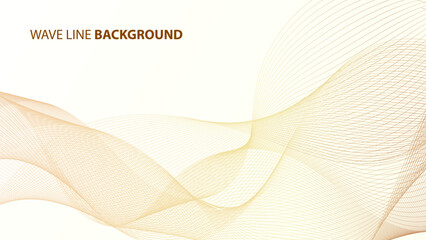 Wave Line Background