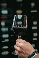 glass of wine
