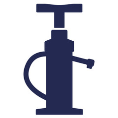 air pump icon on white