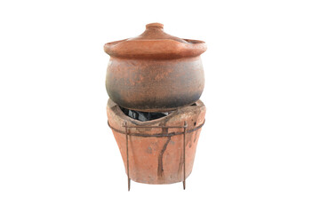 clay pot to boil food