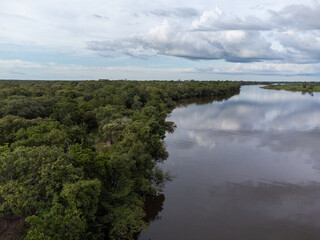 amazing calm river reflecting forests trees