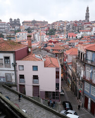 Fototapeta na wymiar View of the Porto roofs, Portugal