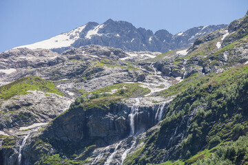 Sofia waterfalls, Arkhyz, Karachay-Cherkessia in Russia