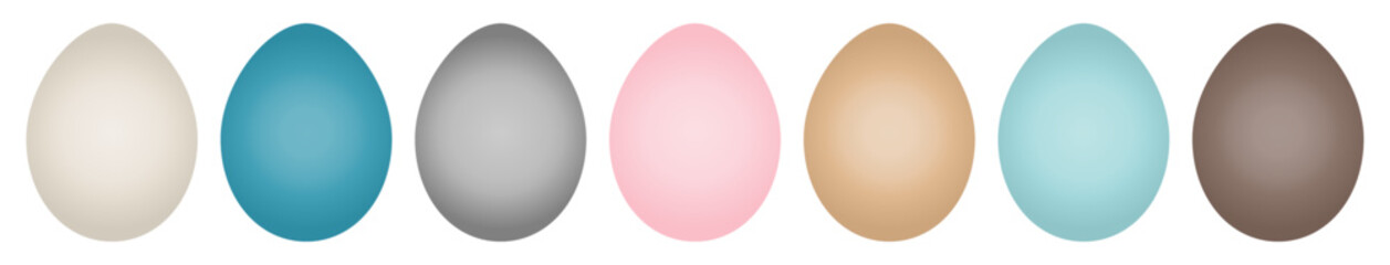 Banner 7 Ostereier Retro