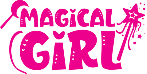 Magical Girl  | Women's Day Design Happy Women's Day 