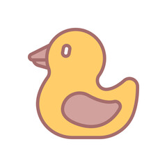 duck icon for your website design, logo, app, UI. 