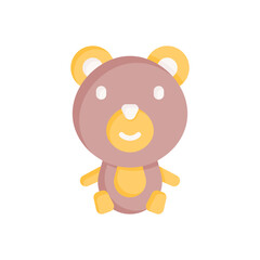 Obraz na płótnie Canvas teddy bear icon for your website design, logo, app, UI. 