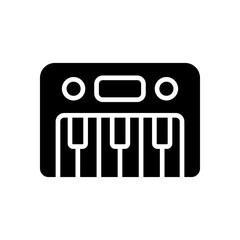 piano icon for your website design, logo, app, UI. 