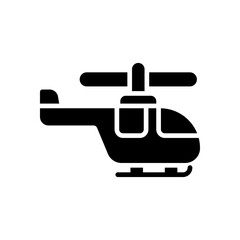 helicopter icon for your website design, logo, app, UI. 