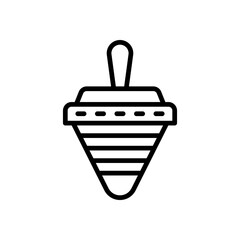 spinning top icon for your website design, logo, app, UI. 