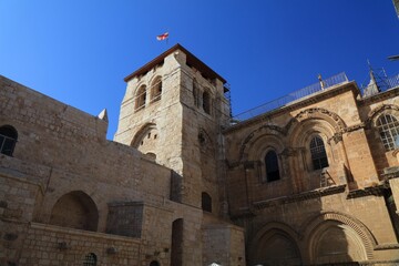 Fototapeta na wymiar Church of the Holy Sepulchre, Jerusalem