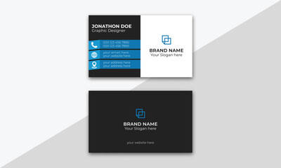 business card. Creative and modern business card template. creative modern name card and business card.
Double-sided creative business card vector design template. Vector illustration design. 