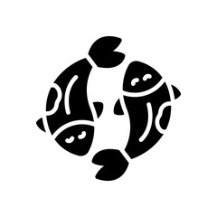 koi icon for your website design, logo, app, UI. 