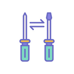 screwdriver icon for your website design, logo, app, UI. 