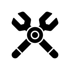 wrench icon for your website design, logo, app, UI. 