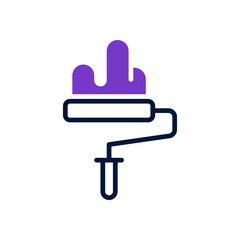 paint roller icon for your website design, logo, app, UI. 