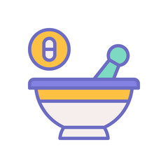 mortar icon for your website design, logo, app, UI. 