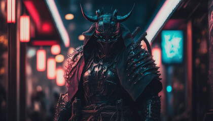 Samurai Cyberpunk