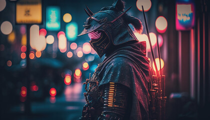 Samurai Cyberpunk