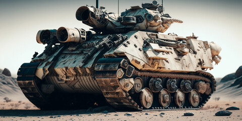 Fototapeta na wymiar Tank of War