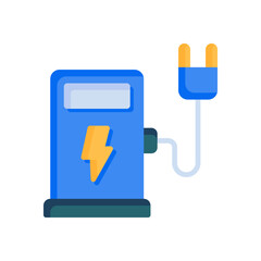 electric station icon for your website design, logo, app, UI. 