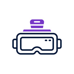 vr glasses icon for your website, mobile, presentation, and logo design.