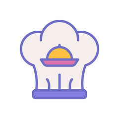 chef hat icon for your website design, logo, app, UI. 