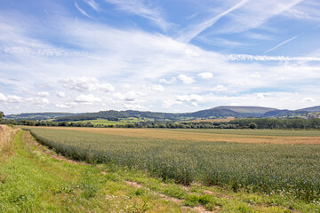 Wales countryside of the UK.