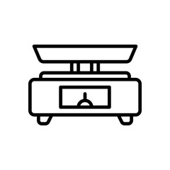weigh scale icon for your website design, logo, app, UI. 