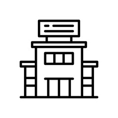 Fototapeta premium supermarket icon for your website design, logo, app, UI. 