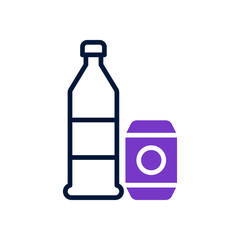soft drink icon for your website design, logo, app, UI. 