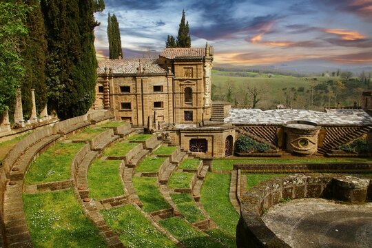 La Scarzuola, citt&agrave; ideale  di Tomaso Buzzi a Montegabbione, Italia