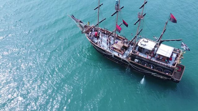 Barco Pirata em Florian&oacute;polis
