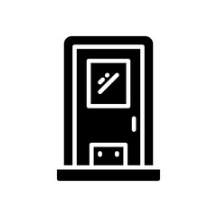 door icon for your website design, logo, app, UI. 