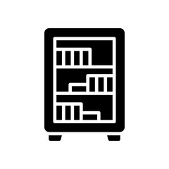 book shelf icon for your website design, logo, app, UI. 