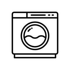 washing machine icon for your website design, logo, app, UI. 