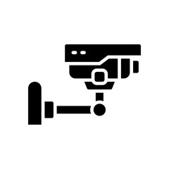 cctv icon with glyph style