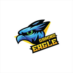 eagle head logo esports design mascot