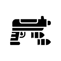 gun icon for your website design, logo, app, UI. 