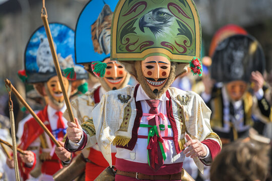 Los cigarrones de los Carnavales de Ver&iacute;n, Ourense